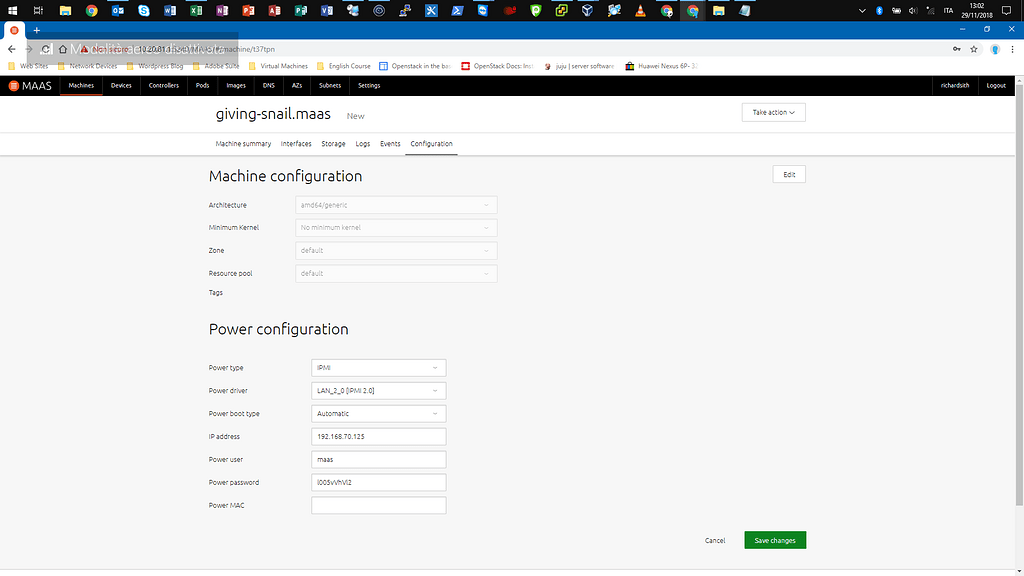 Manage IBM Server X3650 M4 on MAAS - Users - Canonical MAAS